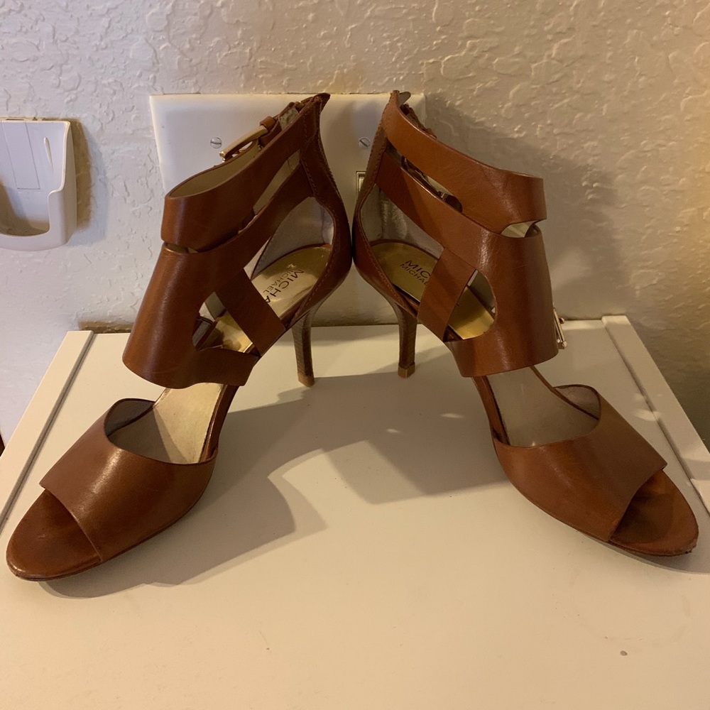 Michael Kors brown sandals